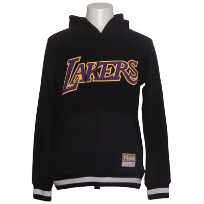 Kapuzenpullover (Schwarz, Lila, Gelb) von Hardwood Classics x Mitchell & Ness Baumwolle