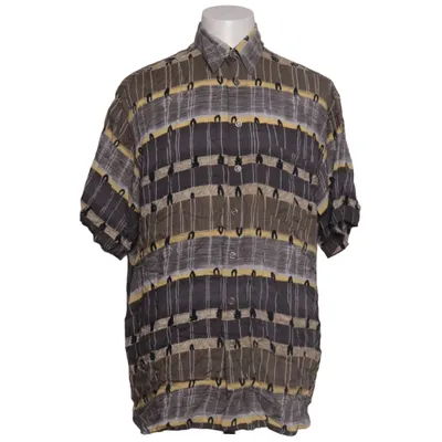 Kortærmet skjorte (Grå, Beige, Gul) fra Cotton Republic Viscose