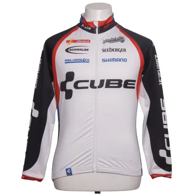 Maillot de vélo (Blanc, Noir, Multicolore) de Cube Élasthane, Polyester