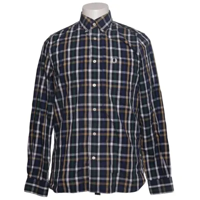 Chemise (Bleu, Vert, Multicolore) de Fred Perry Coton