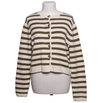 Cardigan (Blanc, Marron) de Massimo Dutti Coton