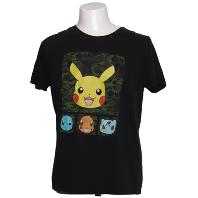 T-shirt (Sort, Flerfarvet) fra Pokémon Bomuld