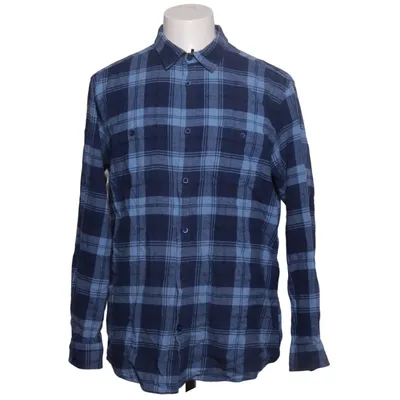 Flannel skjorte (Blå) fra 9th Avenue Bomuld