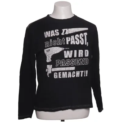 Langærmet t-shirt (Sort) fra Worker