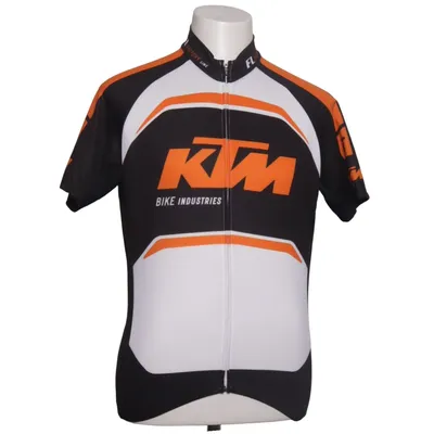 Bicycle shirt (Black, White, Orange) from KTM