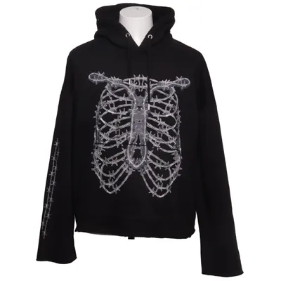 Capuchon sweater (Zwart) van Boohoo Man Katoen, Polyester