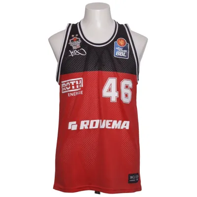 Basketlinne (Röd, Svart, Vit) från K1X Polyester