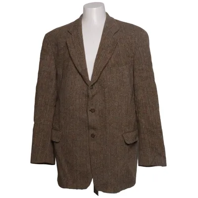 Blazer (Bruin, Grijs) van Mario Barutti Viscose, Wol