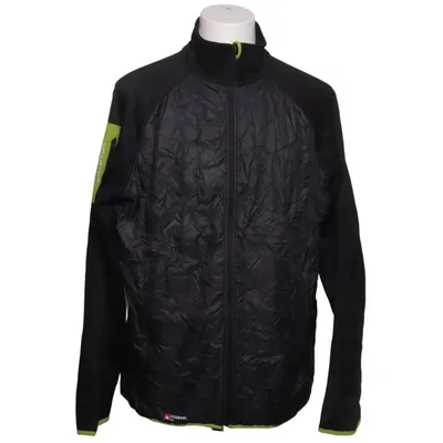 Fleece jas (Grijs, Zwart) van Ortovox Elastaan, Polyamide, Polyester, Wol