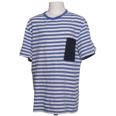 T-shirt (Blue, White) from Schiesser Organic cotton