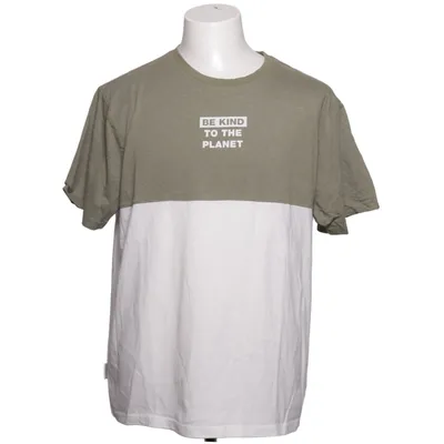 T-shirt (Groen, Wit) van Alife & kickin Organisch katoen, Polyester