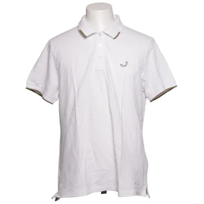 Poloshirt (Wit) van Jacob Cohen Katoen, Elastaan