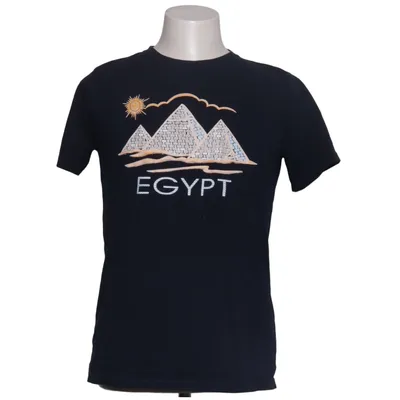 T-shirt (Blauw) van Falcon Katoen