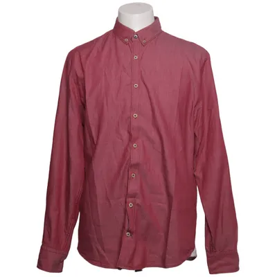 Buttondown-skjorta (Röd) från Colours & Sons Bomull