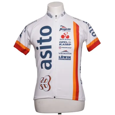 Bicycle shirt (White, Multicolored) from Rogelli Polyester
