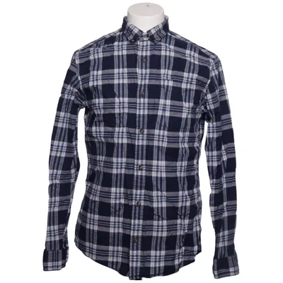 Flannel shirt (Blue, White) from Jack & Jones Cotton