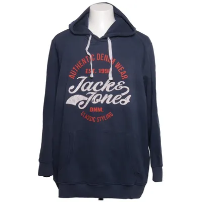 Hoodie (Blue) from Jack & Jones Cotton, Polyester