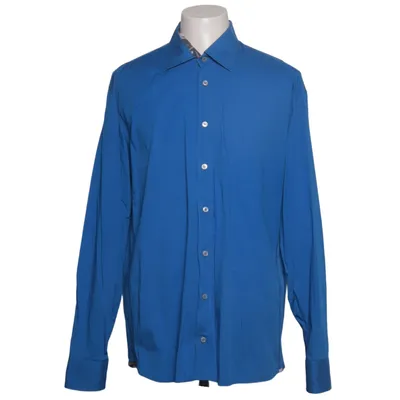 Shirt (Blauw) van Signum Katoen, Elastaan