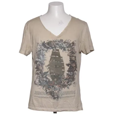 T-shirt (Scuba V/S Fleet) van Gas Katoen