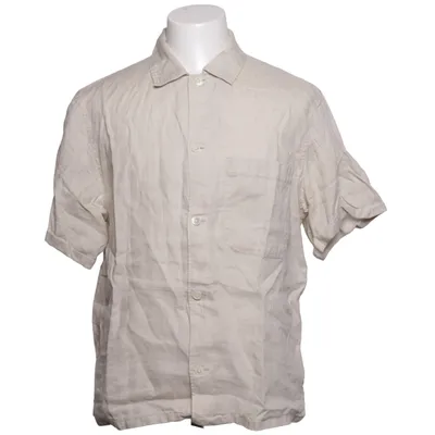 Short sleeve shirt (Beige) from Arket Linen