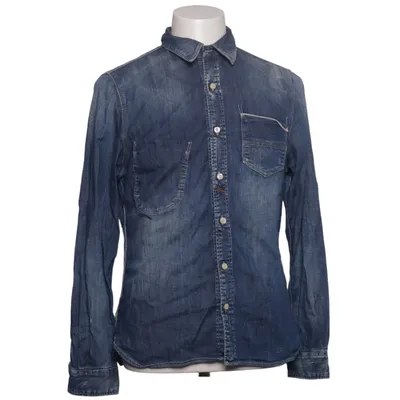 Denim blouse (Blauw) van Take Two Katoen