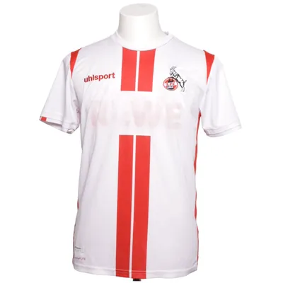 Football jersey (White, Red) from Uhlsport Polyester