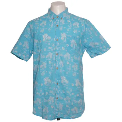 Short sleeve shirt (Blue, White) from Soulstar Cotton