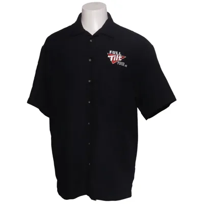 Chemise à manches courtes (Noir) de Bill Blass