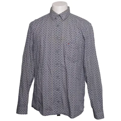 Buttondown-skjorta (Blå, Vit, Gul) från Jupiter Bomull