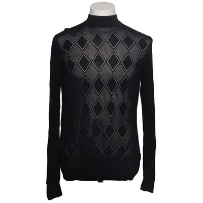 Sweater (Sort) fra Raw Polyamid, Viscose