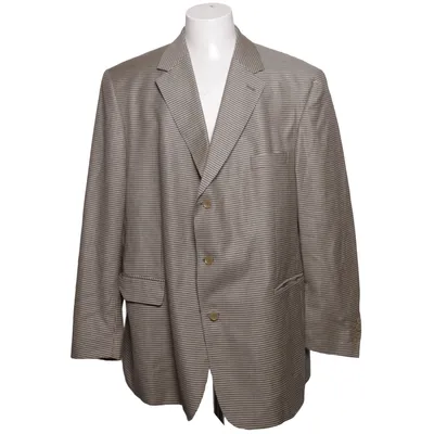 Blazer (Beige, Brown) from Eduard Dressler Silk, Viscose, Wool