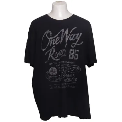 T-shirt (Black) from Man's World Cotton
