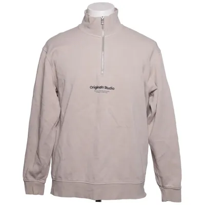 Sweatshirt (Beige) fra Jack & Jones Originals Bomuld, Polyester
