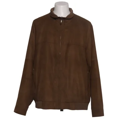 Leather jacket (Brown) from Cabano