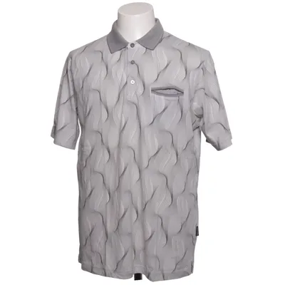 Polo shirt (Gray, White) from Hajo Cotton, Polyester