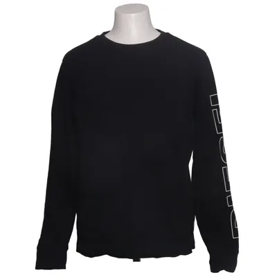 Sweatshirt (Noir) de Diesel Coton, Polyester