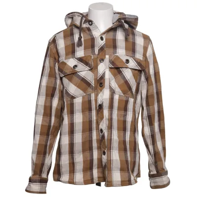 Overshirt (Brown, White) from Engelbert Strauss Cotton