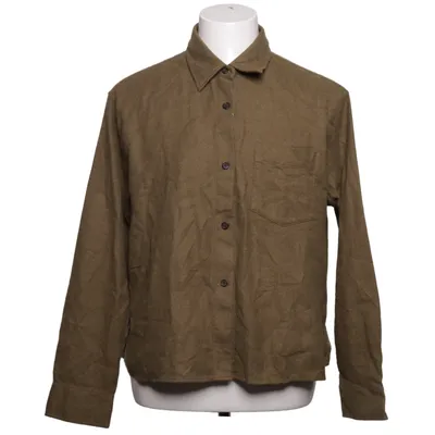 Overshirt (Green) from Uniqlo Cotton