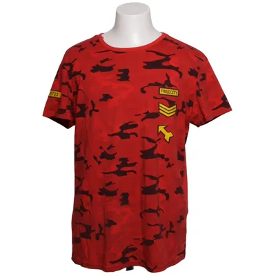 T-shirt (Rood, Zwart) van Free Society Katoen, Polyester