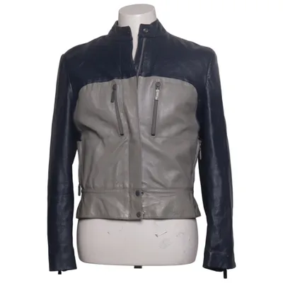 Biker jacket (Blue, Gray) from BMW Motorrad Viscose