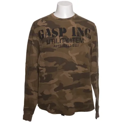 Base layer shirt (Beige, Green, Brown) from Gasp Cotton, Polyester
