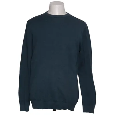 Strickpullover (Blau) von Petrol Acryl, Baumwolle