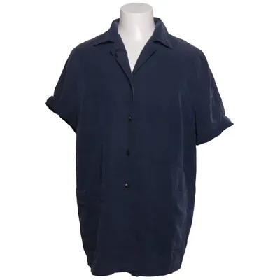 Kortærmet skjorte (Blå) fra Fiamma Polyester, Viscose