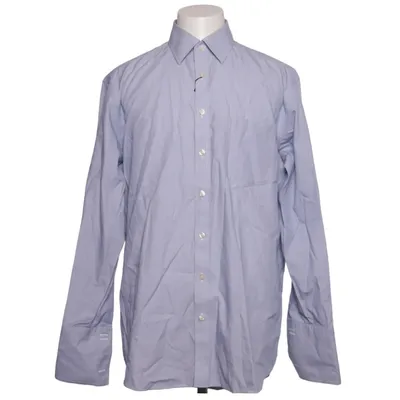 Shirt (Blue, White) from Charles Tyrwhitt Cotton