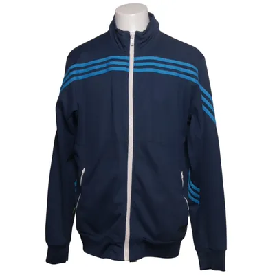 Träningsjacka (Blå, Flerfärgad) från Adidas Polyester