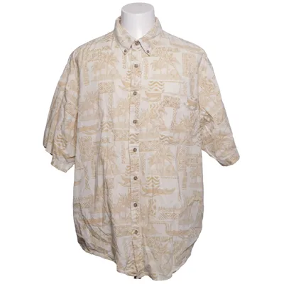 Chemise à manches courtes (Beige, Blanc) de Puritan