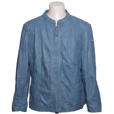 Leren jack (Blauw) van Cabrini Leer