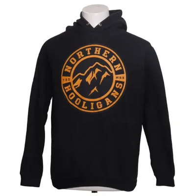 Huvtröja (Grå, Orange) från Northern Hooligans Bomull, Polyester