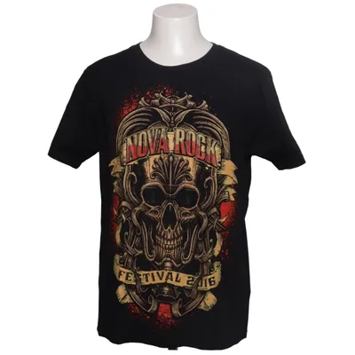 T-shirt (Black, Multicolored) from Earth Positive Organic cotton