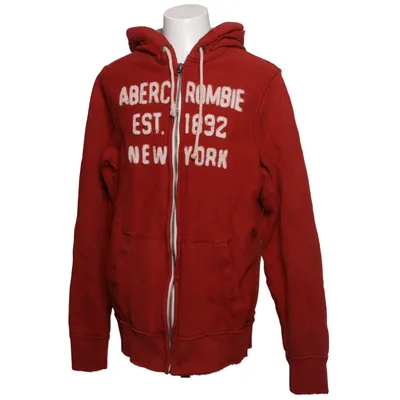 Hættetrøje (Rød) fra Abercrombie & Fitch Bomuld, Polyester